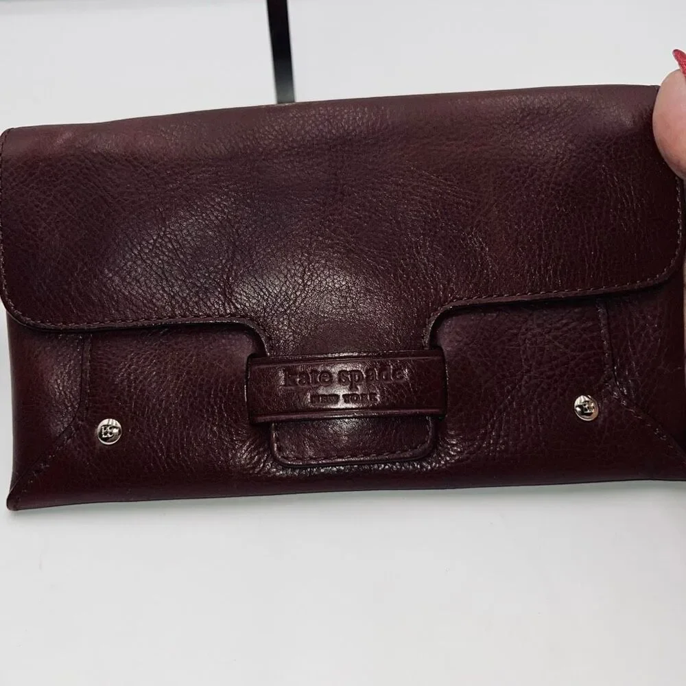 Kate Spade Vintage Noel Dot Flap Closure Wristlet